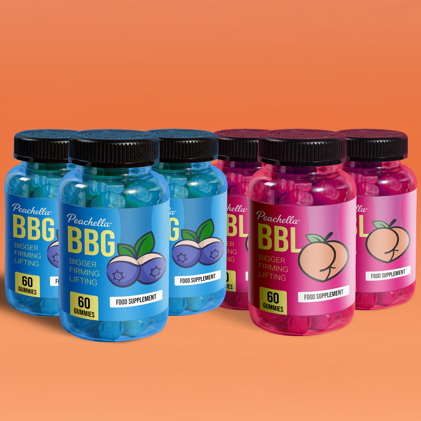 Peachella™ Glow-Up Gummies – Bigger Booty. Fuller Boobs. No Bullsh*t.